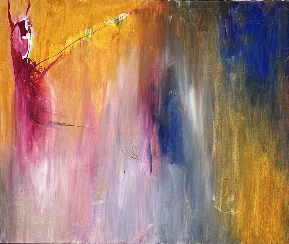 Concerto di colori-acrilico su tela (50×60)
