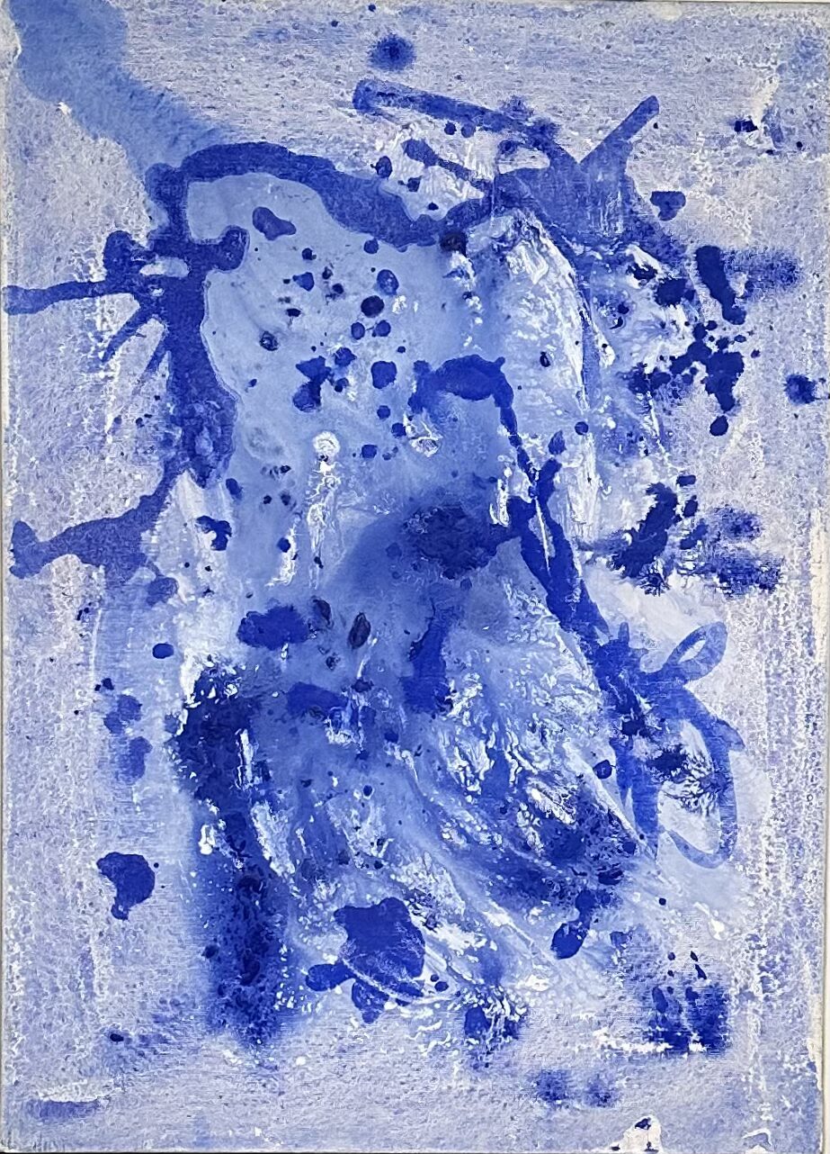 Giochi di ghiaccio-Acrilico su tela(50×60)