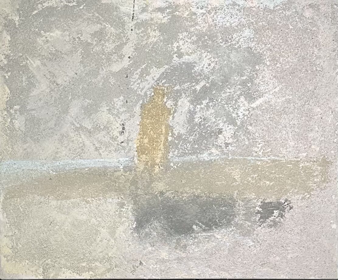 Il Faro-acrilico e sabbie su tela(50×60)