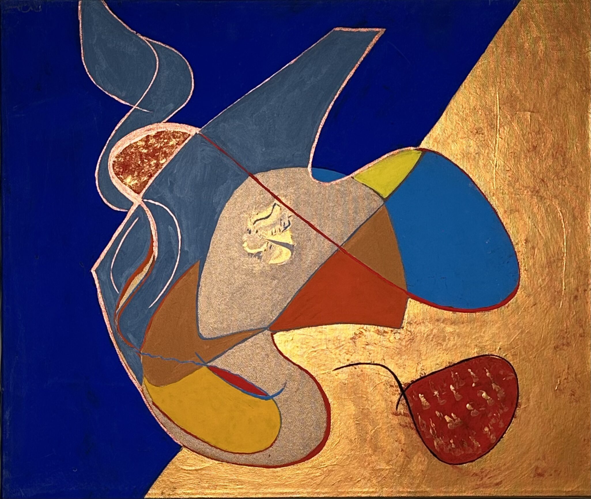 Il pesce-acrilico su tela(50×60)