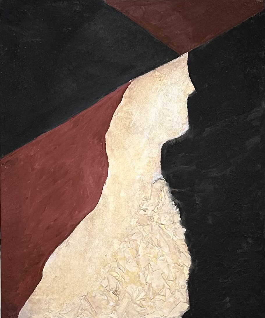 Madre-acrilico e materie su tela(50×60)